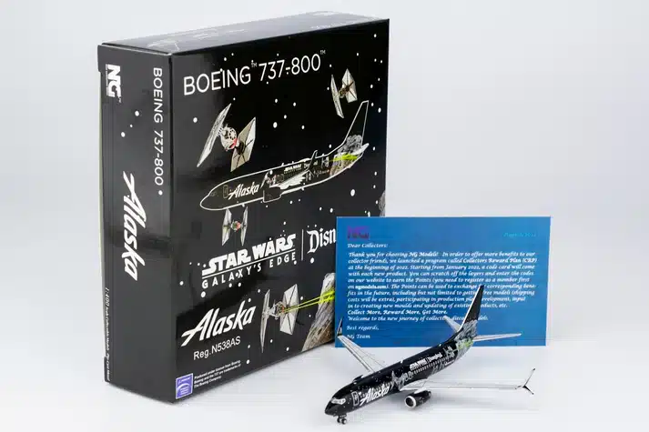 Experience the Ultimate Alaska Airlines Star Wars Plane: A Galactic Adventure in the Skies (1/400 Model Available)