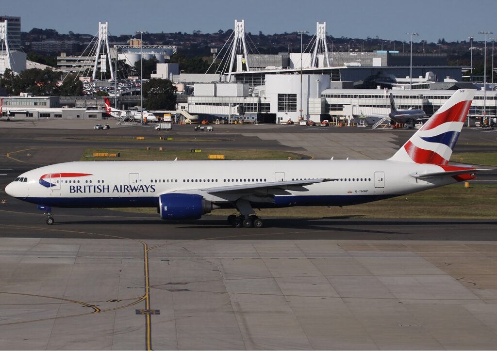 British Airways B777